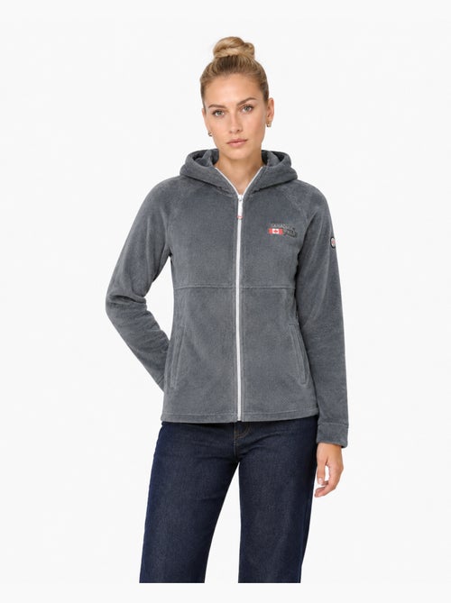 Dunne fleecevest met capuchon ulotteak – canadian peak - Kiabi Dunne fleecevest met capuchon ulotteak – canadian peak - Kiabi