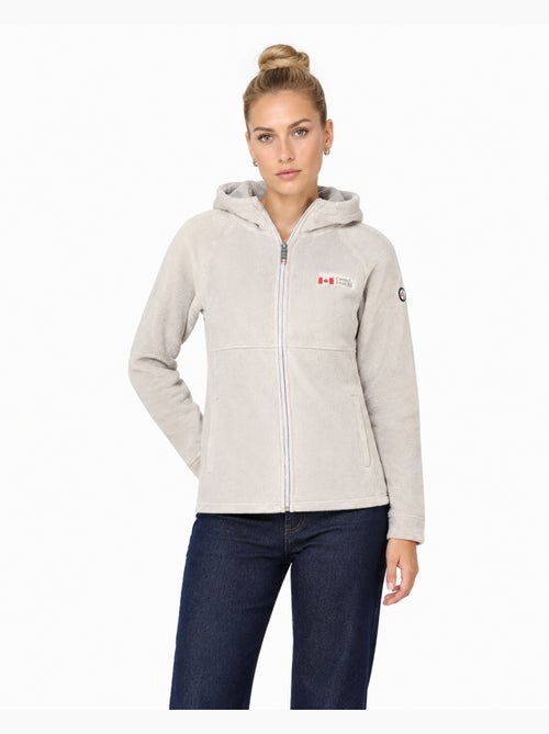 Dunne fleecevest met capuchon ulotteak – canadian peak - Kiabi Dunne fleecevest met capuchon ulotteak – canadian peak - Kiabi