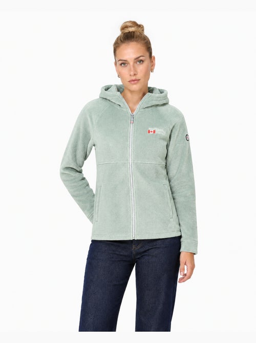 Dunne fleecevest met capuchon ulotteak – canadian peak - Kiabi Dunne fleecevest met capuchon ulotteak – canadian peak - Kiabi