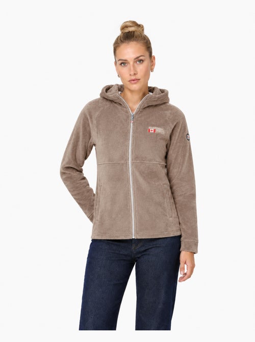 Dunne fleecevest met capuchon ulotteak – canadian peak - Kiabi Dunne fleecevest met capuchon ulotteak – canadian peak - Kiabi