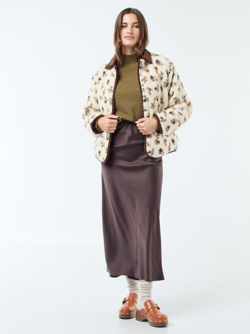 Dunne, halflange rok - Kiabi