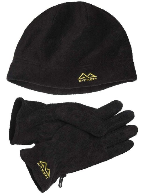 Duo polaire bonnet + gants antifroid - atlas for men - Kiabi Duo polaire bonnet + gants antifroid - atlas for men - Kiabi