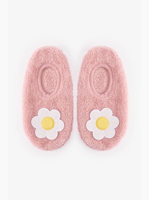 E pretty flower chaussettes-pantoufles penti - Kiabi