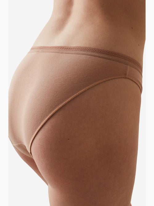 Easy coton trim slip penti - Kiabi Easy coton trim slip penti - Kiabi