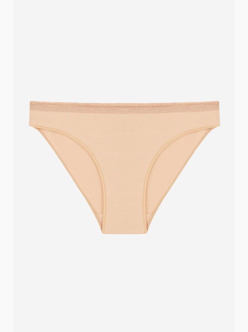 Easy coton trim slip penti - Kiabi Easy coton trim slip penti - Kiabi