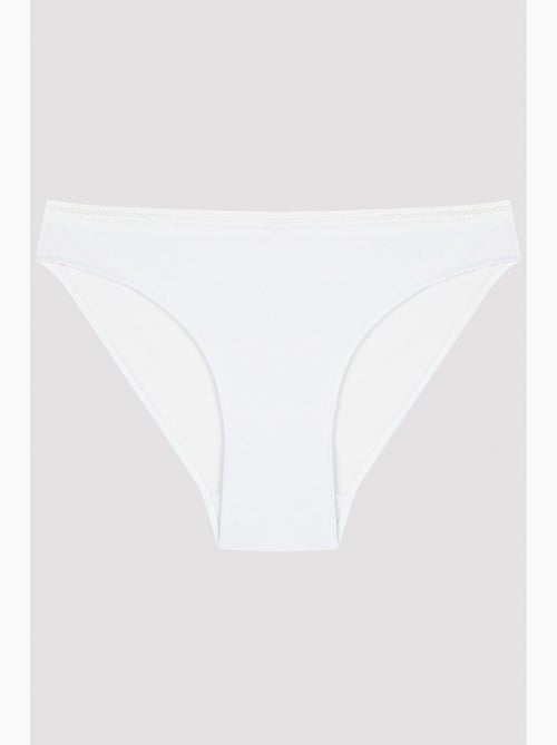 Easy coton trim slip penti - Kiabi Easy coton trim slip penti - Kiabi