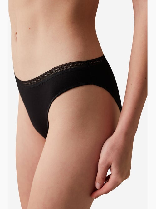 Easy coton trim slip penti - Kiabi Easy coton trim slip penti - Kiabi