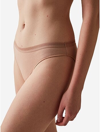 Easy katoenen trim slip penti