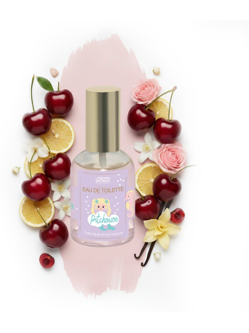 Eau de toilette fille pailletée 50 ml Rose clair - Kiabi