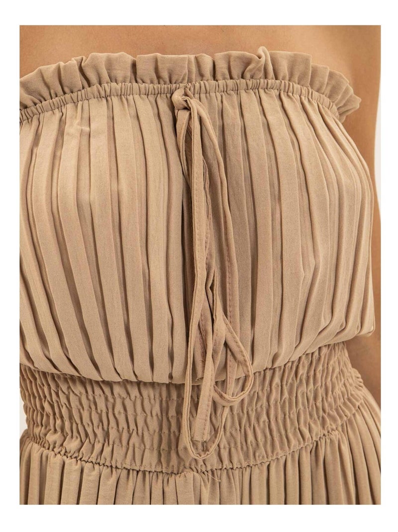 Ebolna jumpsuit Beige - Kiabi