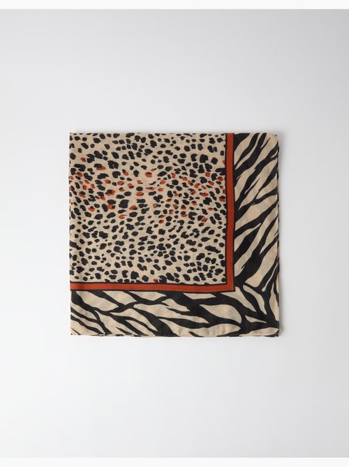 Écharpe à motif animal, mo fashion - Kiabi