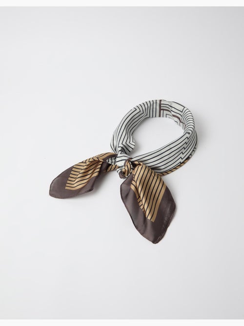 Écharpe à motifs géométriques, mo fashion - Kiabi