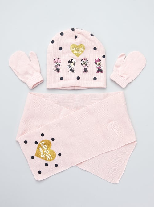 Echarpe + bonnet + gants - Kiabi