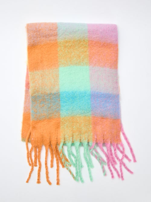 Echarpe chaude à franche - Kiabi