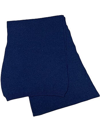 Echarpe douce bleu