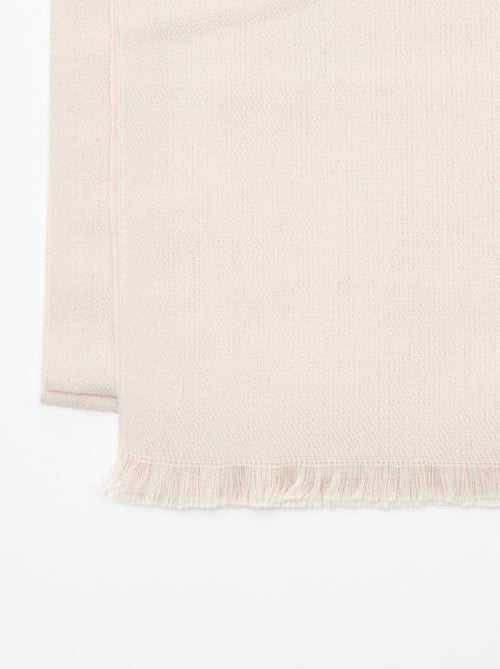 Echarpe en maille chaude et douce - Kiabi