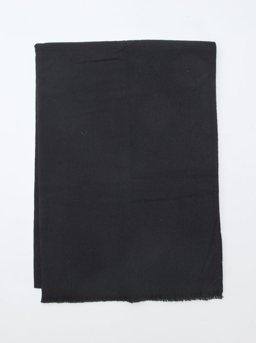 Echarpe en maille chaude et douce - Kiabi