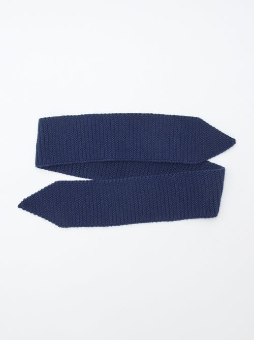 Echarpe en maille lourde format foulard - Kiabi