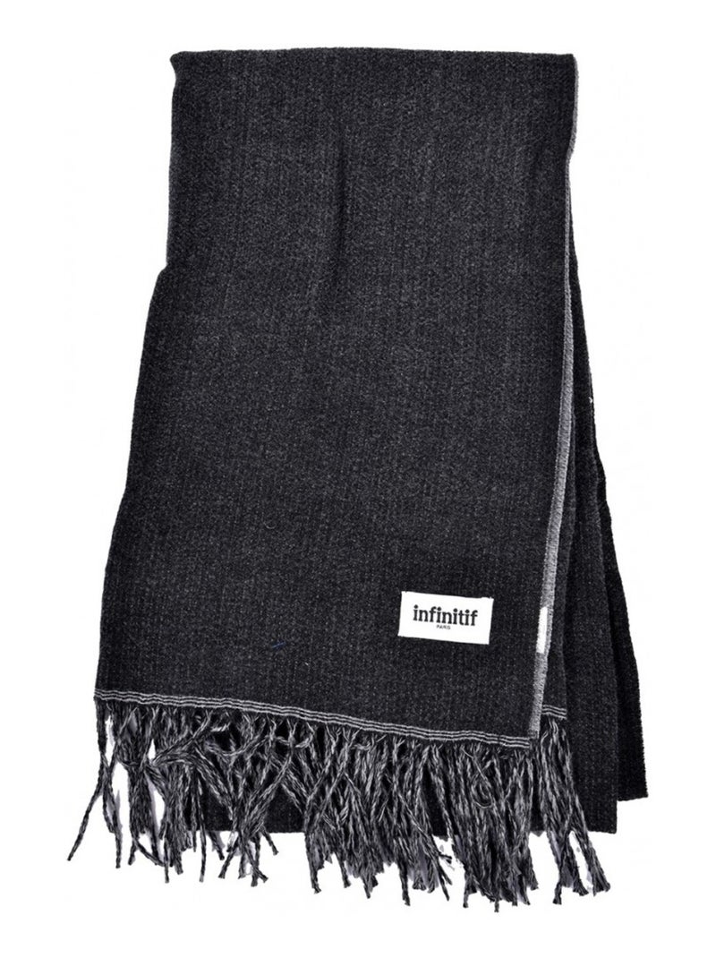 Echarpe Femme INFINITIF 60X180CM gris anthracite - Kiabi