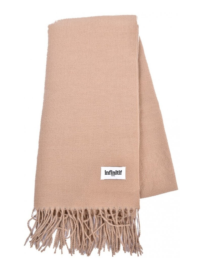 Echarpe Femme INFINITIF 60X180CM Taupe - Kiabi