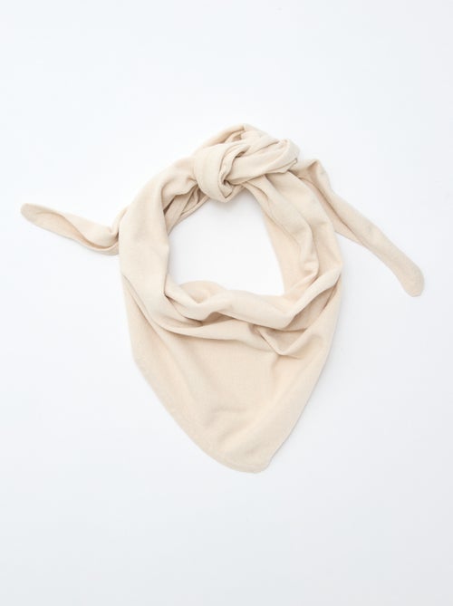 Echarpe triangle maillée - Kiabi