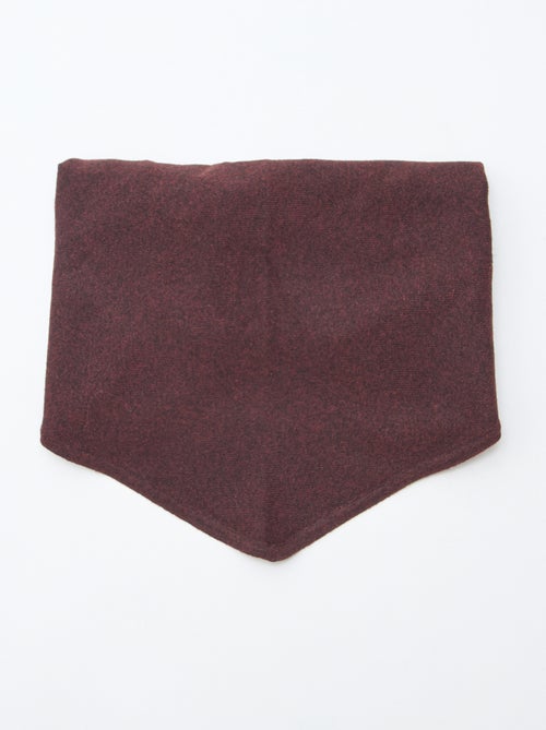 Echarpe triangle maillée - Kiabi