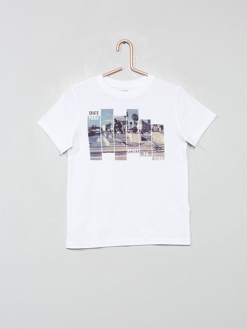 Ecologisch ontworpen T-shirt WIT - Kiabi