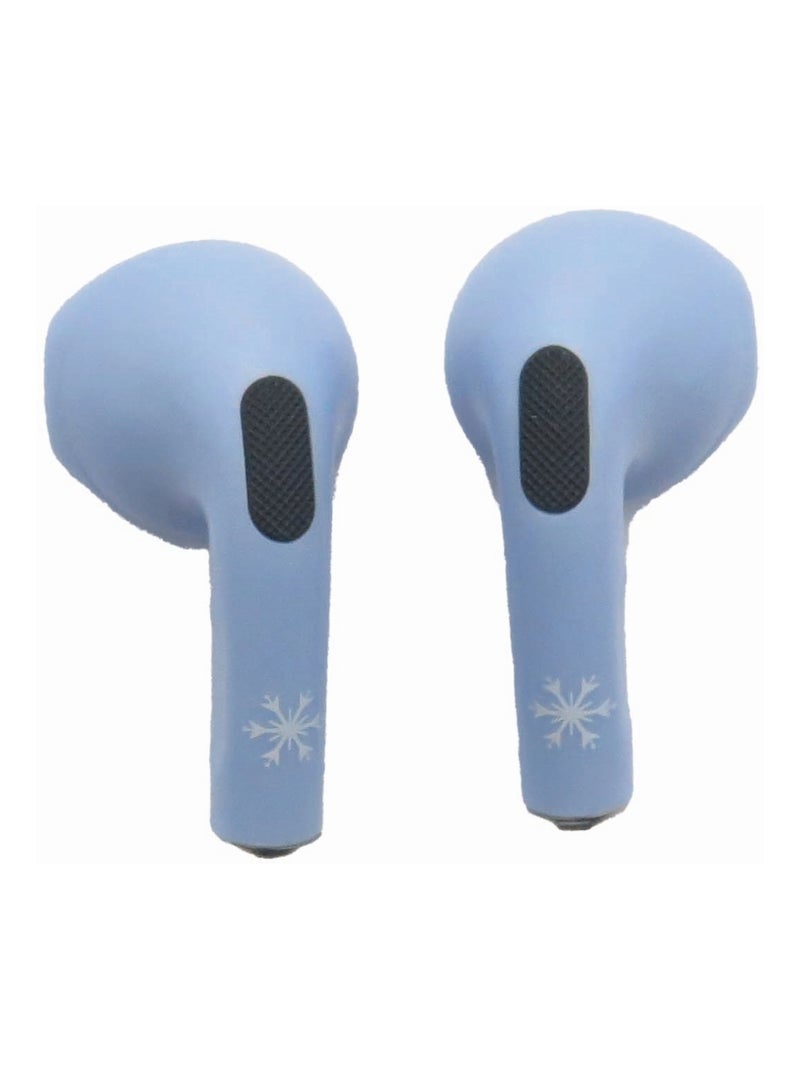 Écouteurs sans fil bluetooth la reine des neiges Bleu - Kiabi