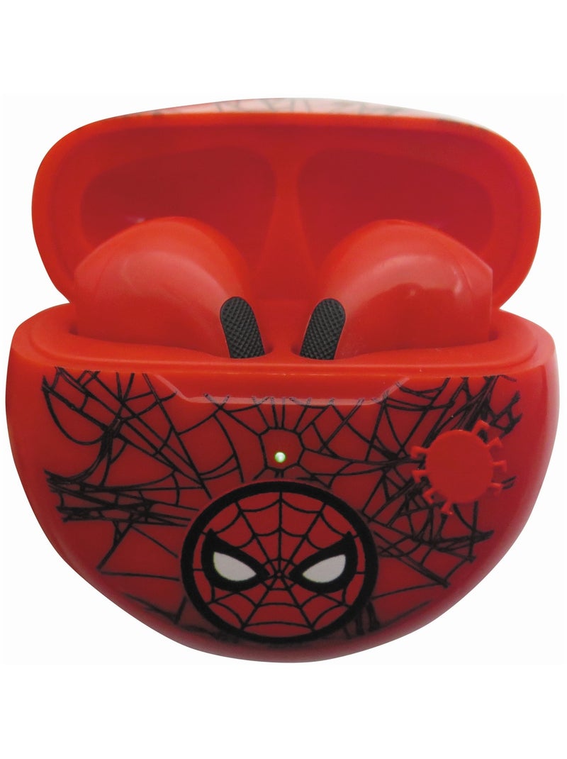 Écouteurs sans fil bluetooth spiderman Rouge - Kiabi