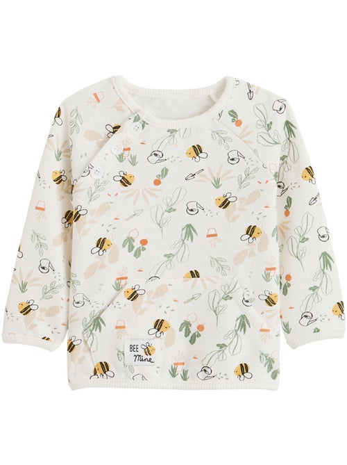 Eden baby fleece sweatshirt - Kiabi