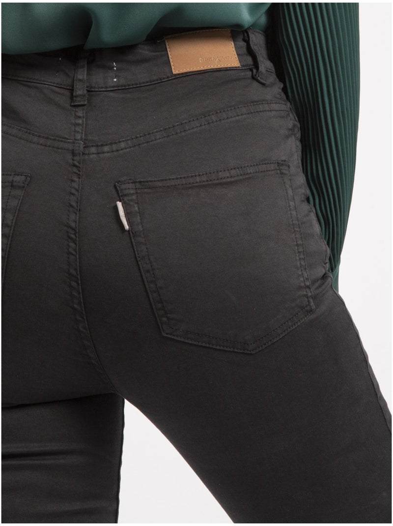EDITH slim fit broek Zwart - Kiabi