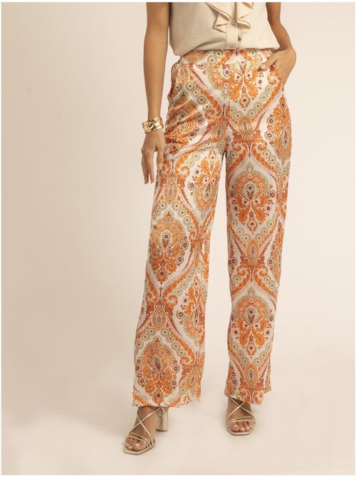Edma-patroon broek - Kiabi