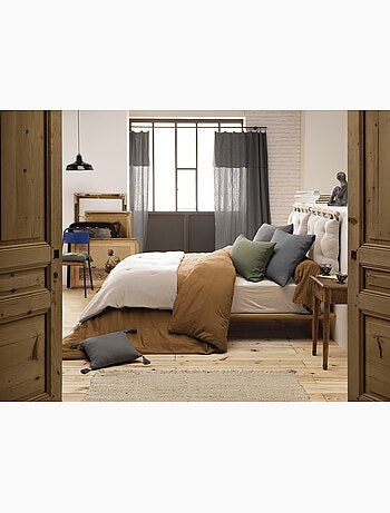 Édredon – double gaze de coton 125 gr/m² – ultra doux - gaïa