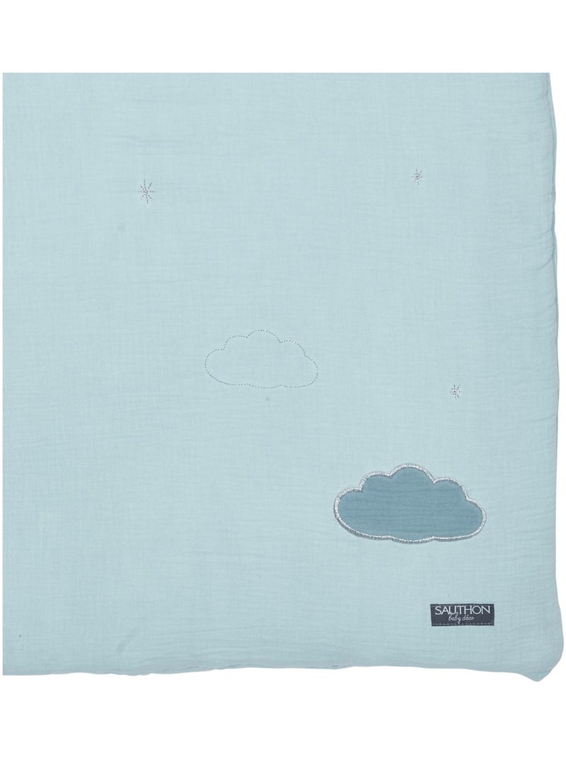 Edredon en coton - sauthon Bleu - Kiabi