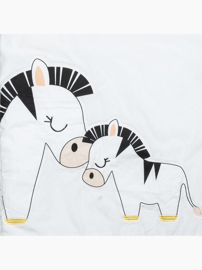 Edredon lit en coton - sauthon Blanc - Kiabi