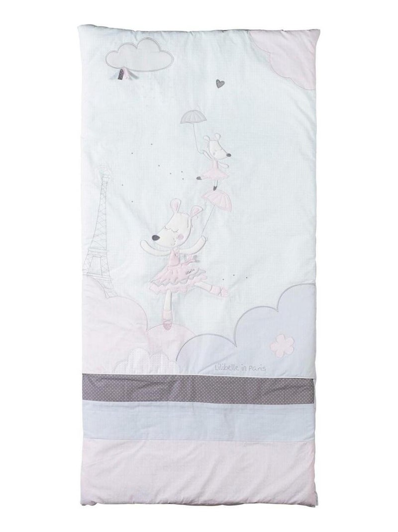 Edredon pour lit en coton - sauthon Blanc - Kiabi