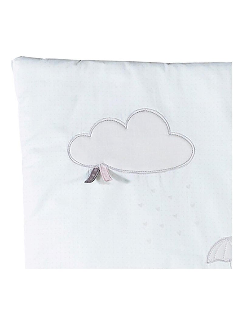 Edredon pour lit en coton - sauthon Blanc - Kiabi