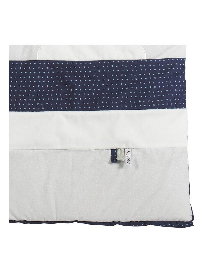 Edredon pour lit en coton perle - sauthon Gris - Kiabi