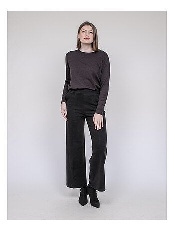 Edvige broek met wollen look
