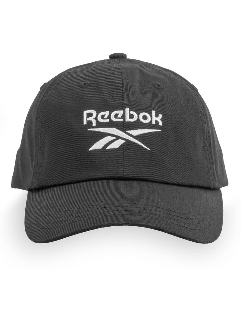 Een pet in katoenen model met een geborduurd logo aan de voorkant. Zwart - Kiabi