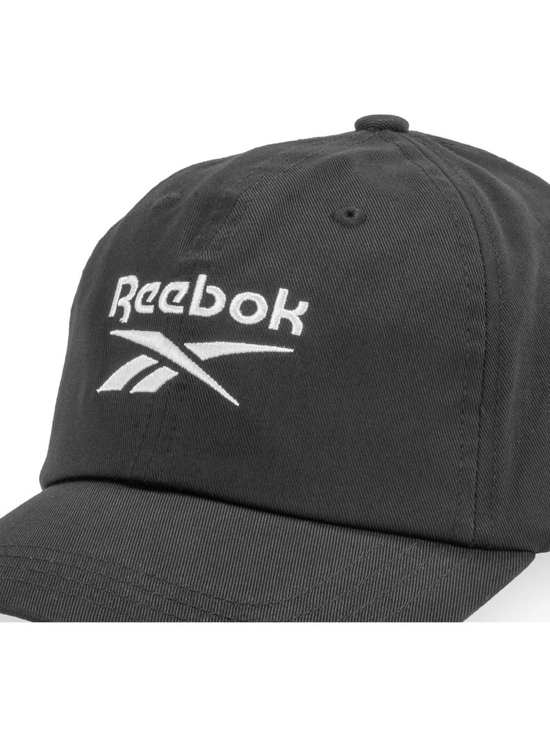 Een pet in katoenen model met een geborduurd logo aan de voorkant. Zwart - Kiabi