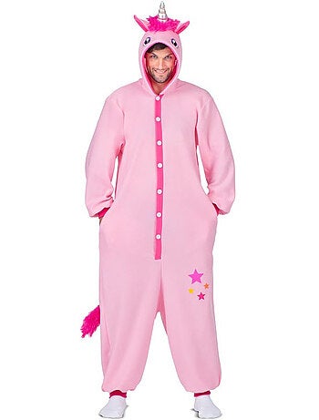 Eenhoornkostuum of -pyjama met capuchon
