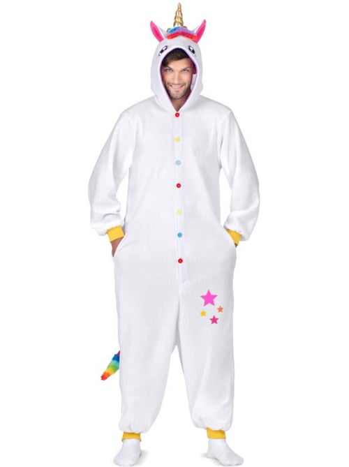 Eenhoornkostuum of -pyjama met capuchon - Kiabi