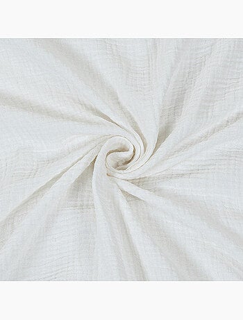 Eenpersoons dekbedovertrekset effen katoengaas 140 x 200 cm blauw – Future Home