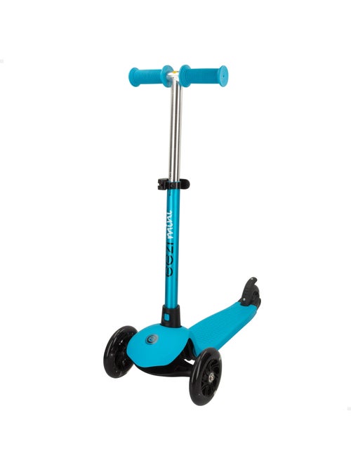 Eezi blauwe driewielscooter met afneembaar stuur - Kiabi Eezi blauwe driewielscooter met afneembaar stuur - Kiabi