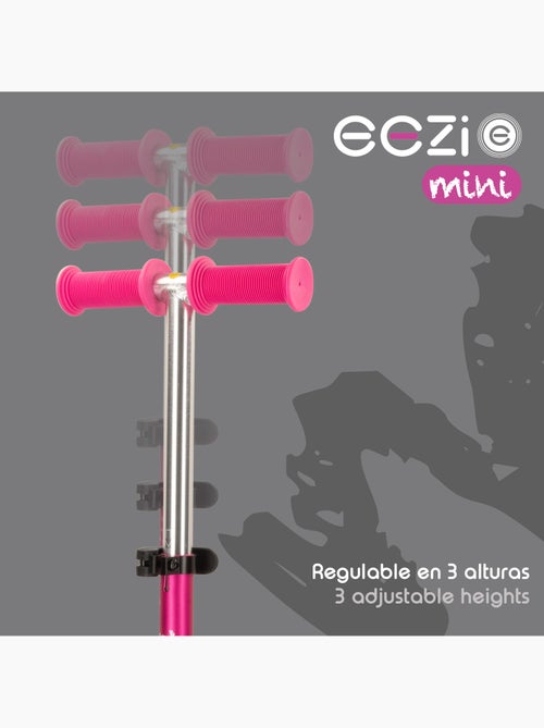 Eezi driewielige fuchsia step met afneembaar stuur - Kiabi Eezi driewielige fuchsia step met afneembaar stuur - Kiabi