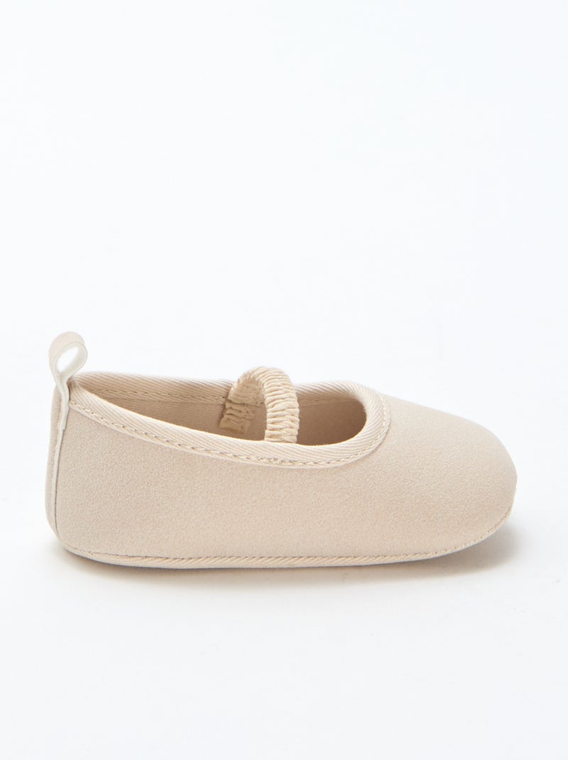 Effen ballerina's Biege - Kiabi