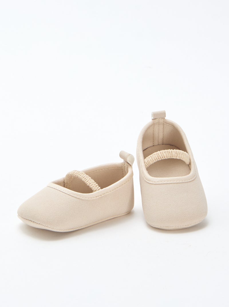 Effen ballerina's Biege - Kiabi