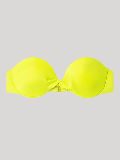 Effen bandeau bikini top - Kiabi