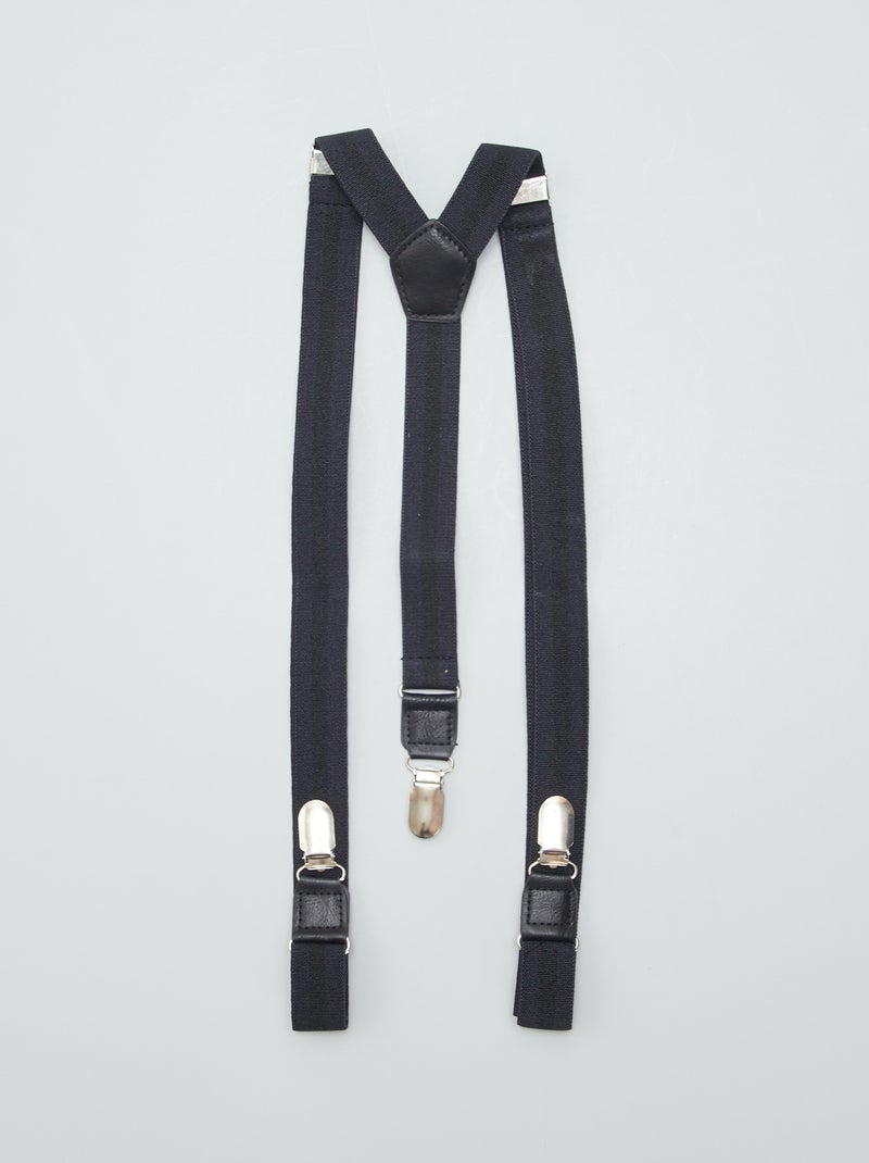 Effen bandjes zwart - Kiabi